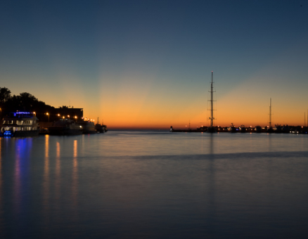 Segeln Urlaub Zadar Sonnenuntergang