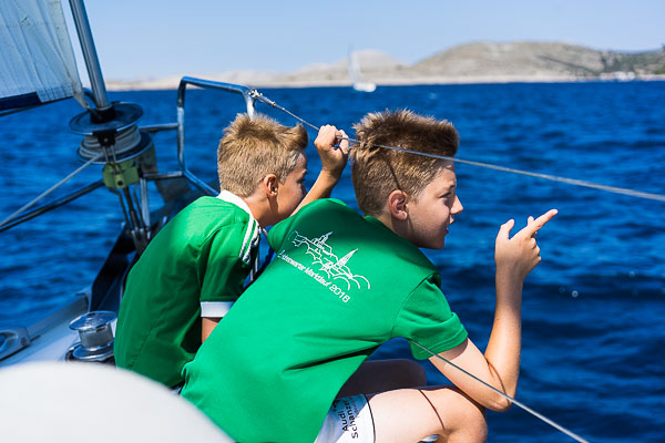 Segel Urlaub mit Kindern