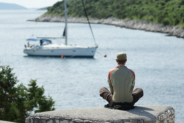 Urlaub unter Segeln - Ruhe und inne halten